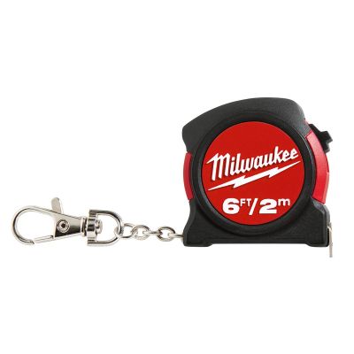 MLW48-22-5506 image(0) - Milwaukee Tool 6 ft / 2 m Keychain Tape Measure