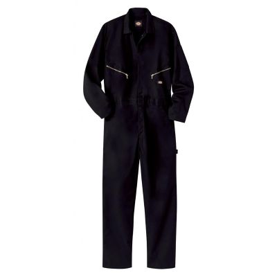 VFI4779BK-RG-M image(0) - Workwear Outfitters Dickies Deluxe Blended Coverall Black, Medium