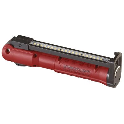 STL76800 image(0) - Streamlight Stinger Switchblade Rechargeable Light Bar Work Light with UV and Color Matching - Red