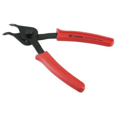 KTI55132 image(0) - K Tool International Pliers Snap Ring Convert 45 Degree .070 Tip