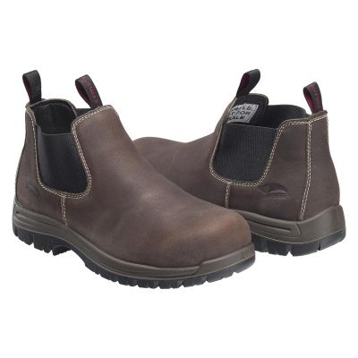 SRWA7110-14W image(0) - Surewerx USA Men's Foreman Romeo style, PR, EH, Composite Toe, Brown Work Boot, Size: 14W