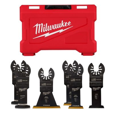 MLW49-10-9112 image(0) - Milwaukee Tool OPEN-LOK 6-Pc Oscillating Multi-Tool General Purpose Blade Kit