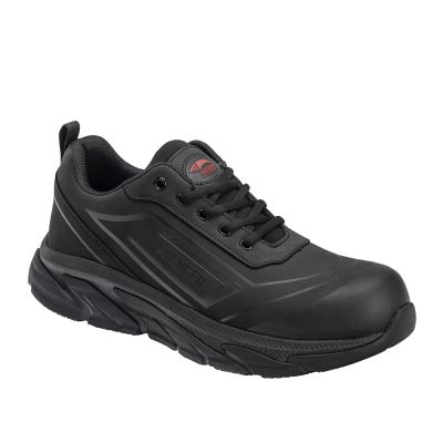FSIA250-14M image(0) - Avenger Work Boots K4 Series - Men's Oxford Low Top Tactical Shoe - Aluminum Toe - AT |EH |SR - Black - Size: 14M