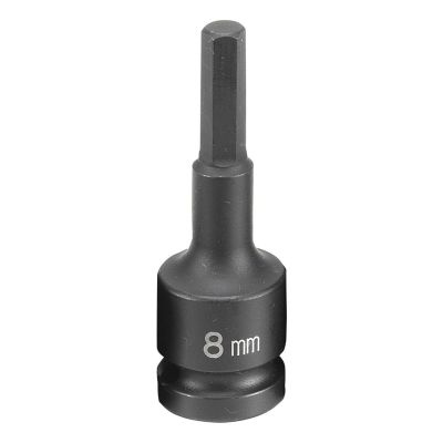 GRE2908M image(0) - Grey Pneumatic SOC 8MM 1/2D IMP HEX