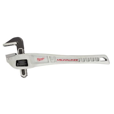 MLW48-22-7184 image(0) - Milwaukee Tool 14" Aluminum Offset Pipe Wrench