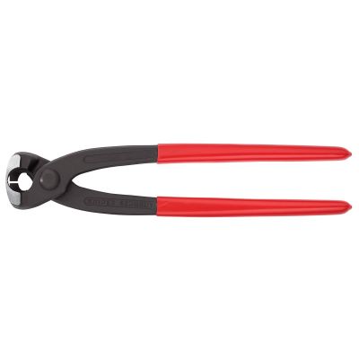 KNP1099I220 image(0) - KNIPEX 8-3/4" Ear Clamp Pliers - Dual Jaw