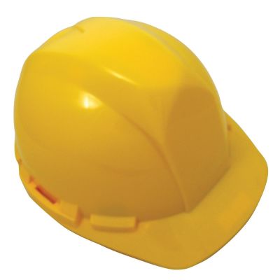 SAS7160-02 image(0) - SAS Safety Lightweight Yellow Hard Hat w/ Front Brim