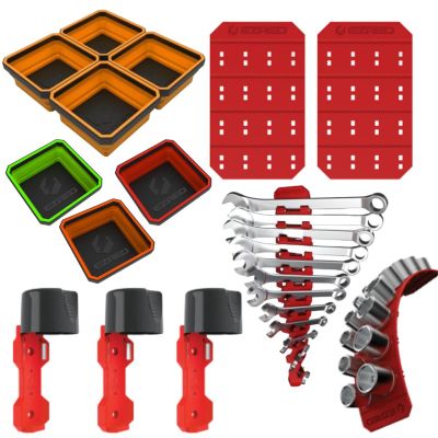 EZRORGBNDL image(0) - E-Z Red E-Z RED Magnetic Trays & Organizers Bundle