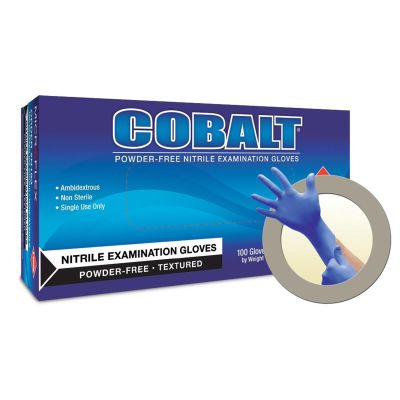 MFXN191-CASE image(0) - Microflex GLOVE COBALT N19 NITRILE S