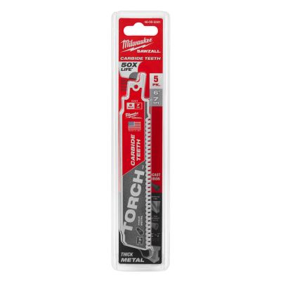 MLW48-00-5501 image(0) - Milwaukee Tool THE TORCH CARBIDE TEETH 7T 6L 5PK