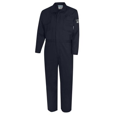 OBRZFE109-S image(0) - OBERON Coveralls - FR/Arc-Rated 7.5 oz 88/12 - Navy - Size: S