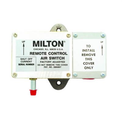 MIL825 image(0) - Milton Industries Remote Control Air Switch Signal Bell-Ch
