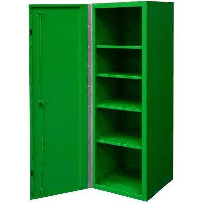 EXTDX192100SLGNBK image(0) - DX 19 x 21 Locker 4 Shelves,Green w/Black Handle