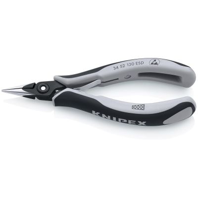 KNP3452130ESD image(0) - 5 1/4IN ELECTRONICS PLIERS HALF-ROUND Jaws