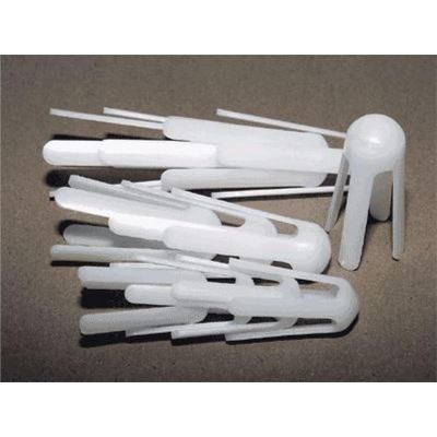 CSU431017 image(0) - White Plastic Finger Splint Assortment (Pack of 12