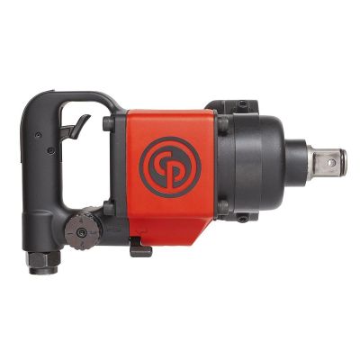 CPT6773-D18D image(0) - Chicago Pneumatic Chicago Pneumatic CP6773-D18D - 1 Inch Air Impact Wrench, D-Handle with Side Handle, Max Torque Reverse Output 1300 ft. lbf / 1760 Nm, 6600 RPM, Twin Hammer