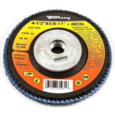 FOR71931 image(0) - Flap Disc, Type 29, 4-1/2 in x 5/8 in-11, ZA60