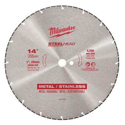 MLW49-93-7840 image(0) - Milwaukee Tool 14" SteelHead Diamond Cut-Off