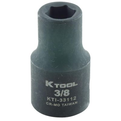KTI33112 image(0) - K Tool International SOC IMP SAE 1/2 DR 3/8"