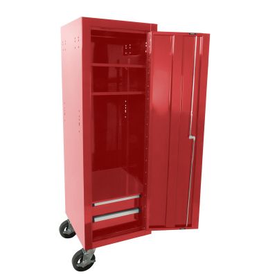 HOMRD08019602 image(0) - Homak Manufacturing 19IN H2Pro Series Full-Height Side Locker, Red