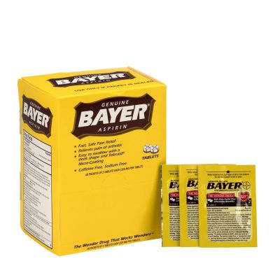 FAO12408 image(0) - First Aid Only Bayer Aspirin 50x2/box