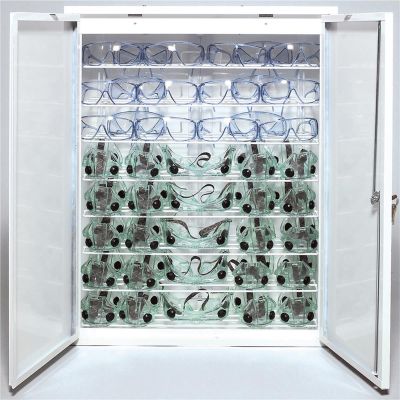 SRWS90494 image(0) - Sellstrom - Monitor 2000 Germicidal Cabinet for Safety Glasses and Goggles
