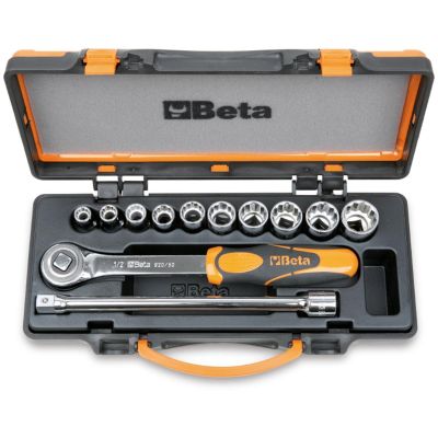 BTA009200919 image(0) - Beta Tools USA 920AS/C10-10 BI-HEX Sockets + 2 Accessories