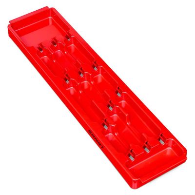 ERN8372 image(0) - Ernst Mfg. 3/8” Ratchet and Extension Tray - Red