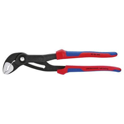 KNP8702300 image(0) - KNIPEX 12" COBRA PLIERS COMFORT GRIP
