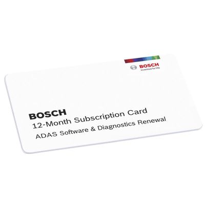 BOS3970-ADAS2-SUB image(0) - Bosch ADS 625/625X ADAS Diagnostic Scan 12-Month Diagnostics + Static ADAS Subscription