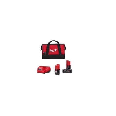 MLW48-59-2402SP image(0) - Milwaukee Tool M12 XC3.0 CP1.5 STARTER KIT