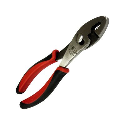 KTI53008 image(0) - 8IN PLIERS SLIP JOINT, RED HANDLES