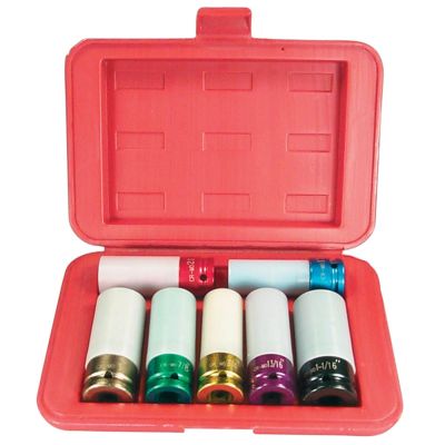 AST7870 image(0) - Astro Pneumatic 7PC NO SCRATCH LUG NUT SET