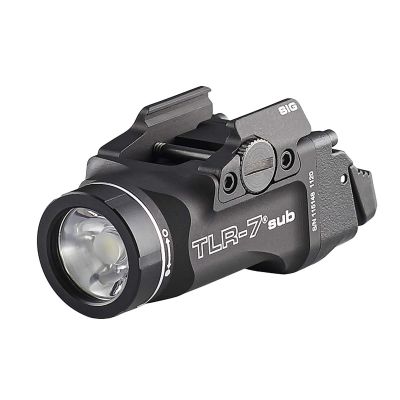STL69401 image(0) - TLR-7 Sub (For SIG P365/XL)500-Lumen Pistol Light Without Laser, Includes Mounting Kit With Key, Black