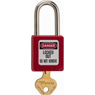 MRO473496 image(0) - MSC Keyed Different Retaining Key Lockout Padlock