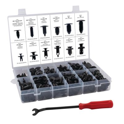 TIT85520 image(0) - 240 pc. Universal Push Pin Retainer Kit with Removal Tool