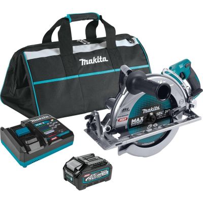 MAKGSR02M1 image(0) - 40V max XGT® Brushless Rear Handle 10-1/4" Circular Saw Kit, AWS® Capable, bag, with one battery (4.0Ah)