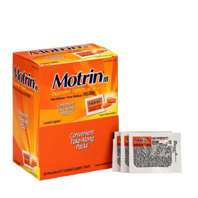 FAO13367 image(0) - First Aid Only Motrin Ibuprofen 50x2/box