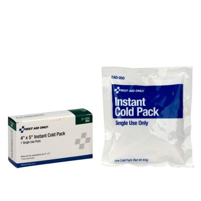 FAO21-004-001 image(0) - First Aid Only 4"x5" Instant Cold Pack 1/box