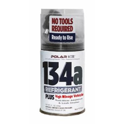 FJC675DT image(0) - R-134a for high mileage vehicles over 55,000 miles with specialty formulated synthetic lubricant, leak stop and conditioner - 12 oz