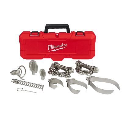 MLW48-53-2840 image(0) - Milwaukee Tool HEAD ATTACHMENT KIT FOR 5/8" & 3/4" DRUM CABLE