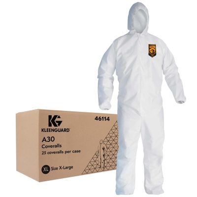 KIM46114 image(0) - Hooded Coverall  XL