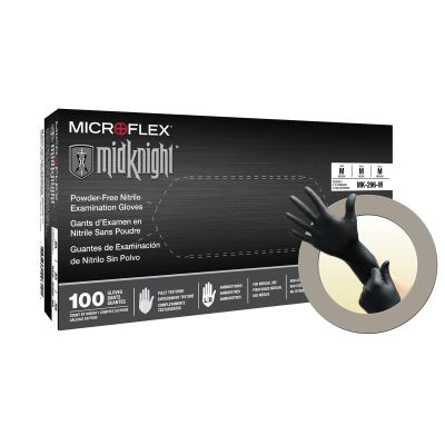 MFXMK296-XS-CASE image(0) - Microflex GLOVE MIDKNIGHT MK-296 NITRILE XS