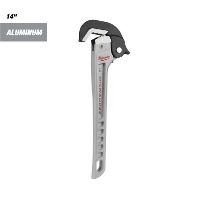 MLW48-22-7414 image(0) - 14" Aluminum Self-Adjusting Pipe Wrench
