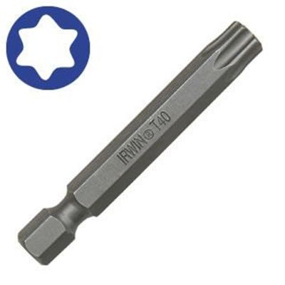 IRWIWAF22TX40B5 image(0) - Irwin Industrial Power Bit, T40 Torx, 1/4 in. Hex Shank with Groove