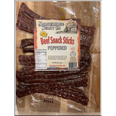 THS619793-89382 image(0) - Smokehouse Peppered Beef Sticks; Beef Sticks