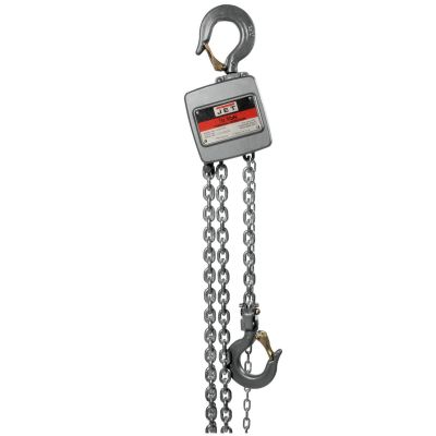 JET133051 image(0) - Jet Tools 1-1/2-Ton Hand Chain Hoist with 10' Lift - AL100-050-10