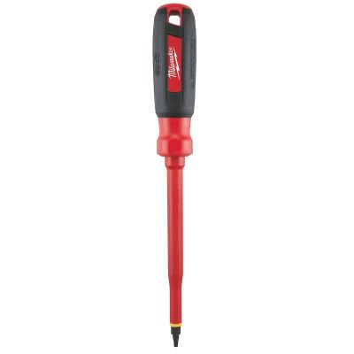 MLW48-22-2253 image(0) - Milwaukee Tool #3 Square - 6" 1000V Insulated Screwdriver