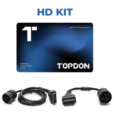 TOPHDKIT image(0) - Topdon Phoenix Max/Smart One-Year HD Update/Add, HD Cable Kit