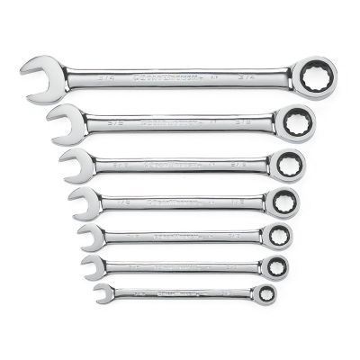 KDT9317 image(0) - GearWrench WRENCH RATCHING COMB. SET SAE 7 PC GEARWRENCH
